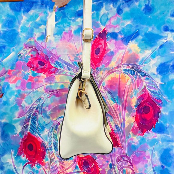 Women's Designer Snake Skin Style Luxury Shoulder Bag Purse Galian New York - Picture 4 of 13